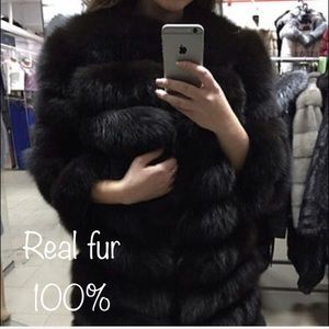 Real fur 100% arctic fox 🦊